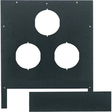 Middle Atlantic Roof Panel - Steel - Black (Fleet Network)