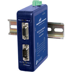 B+B SmartWorx RS-232 Industrial Isolated Repeater, DIN Rail - Network (RJ-45) (Fleet Network)
