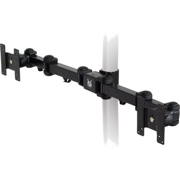 Premier Mounts MM-A2 Mounting Arm for Flat Panel Display - Black - Height Adjustable - 10" to 27" Screen Support - 65 lb (29483.50 g) (Fleet Network)