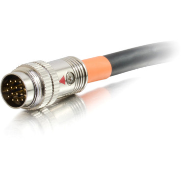 C2G 1.5ft RapidRun VGA (HD15) Flying Lead - 1.5 ft (0.46 m) Proprietary/VGA Video Cable for Projector, Interactive Whiteboard, Device, (60081)