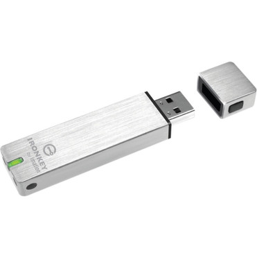 IronKey 32GB Basic S250 USB 2.0 Flash Drive - 32 GB - USB 2.0 - 31 MB/s Read Speed - 24 MB/s Write Speed - 1 Year Warranty (Fleet Network)
