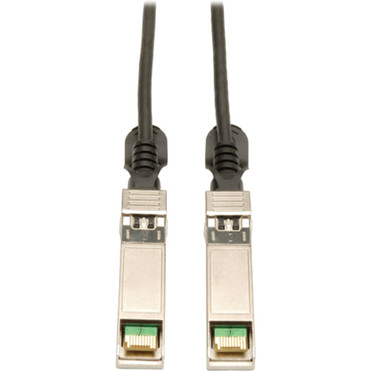 Tripp Lite series 2.5M (8 FT.) SFP+ 10Gbase-CU Twinax CopperCable - 8 ft (2.44 m) QSFP+ Network Cable for Network Device - First End: (Fleet Network)