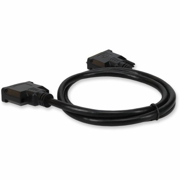 AddOn 10ft DVI-D Dual Link (24+1 pin) Male to DVI-D Dual Link (24+1 pin) Male Black Cable For Resolution Up to 2560x1600 (WQXGA) - 10 (DVID2DVIDDL10F)