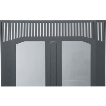 Middle Atlantic Plexi Front DOOR, 19 RU BGR Racks - Steel, Plexiglass - Black - 19U Rack Height - 36.22" (919.99 mm) Height x 21.85" x (Fleet Network)