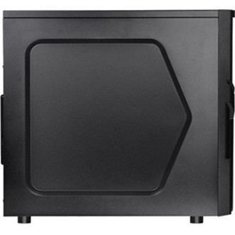 Thermaltake Versa H21 Mid-tower Chassis - Mid-tower - Black - Steel - 6 x Bay - 0 - Micro ATX, ATX Motherboard Supported - 3 x Fan(s) (Fleet Network)