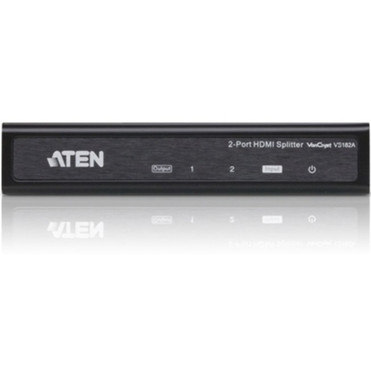 ATEN 2-Port HDMI Splitter - 1 x HDMI In - 2 x HDMI Out (Fleet Network)