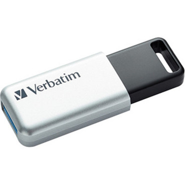 Verbatim_32GB_Storen_Go_Secure_Pro_USB_30_Flash_Drive_with_AES_256_Hardware_Encryption_-_Silver_-_32_GB_-_USB_30_-_256-bit_AES_-_-_98665
