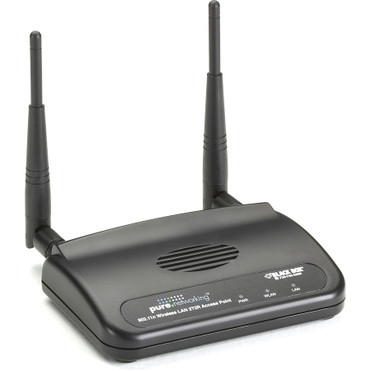 Black Box IEEE 802.11n 300 Mbit/s Wireless Access Point - 2.40 GHz - 2 x External Antenna(s) - MIMO Technology - 1 x Network (RJ-45) - (Fleet Network)