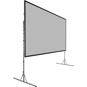 Da-Lite Fast-Fold Deluxe 115" Projection Screen - 16:9 - Dual Vision - 56.5" Height x 102.5" Width (Fleet Network)