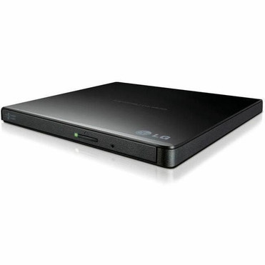 LG GP65NB60 Portable DVD-Writer - External - 1 - Retail - Black - DVD-RAM/±R/±RW Support - 24x CD Read/24x CD Write/24x CD - (Fleet Network)