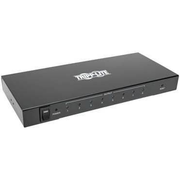Tripp Lite by Eaton UHD 4Kx2K HDMI 8-port Splitter - 3840 × 2160 - 39.37 ft (12000 mm) Maximum Operating Distance - 1 x HDMI In - 8 x (Fleet Network)