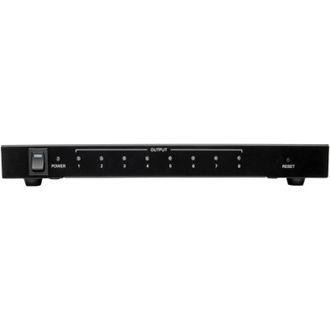 Tripp Lite by Eaton UHD 4Kx2K HDMI 8-port Splitter - 3840 × 2160 - 39.37 ft (12000 mm) Maximum Operating Distance - 1 x HDMI In - 8 x (B118-008-UHD)