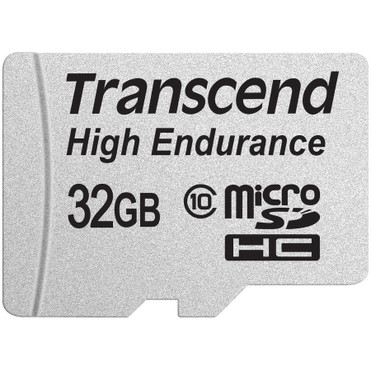 Transcend High Endurance 32 GB Class 10 microSDHC - 21 MB/s Read - 20 MB/s Write (Fleet Network)