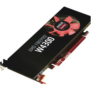 HP AMD FirePro W4300 Graphic Card - 4 GB GDDR5 - Low-profile - 128 bit Bus Width - PCI Express 3.0 x16 - 4 x Mini DisplayPort - Mini (T7T58AA)