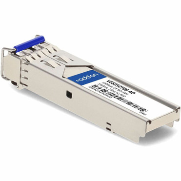 AddOn Emerson VE6050T06 Compatible TAA 100Base-LX SFP Transceiver (SMF, 1310nm, 25km, LC, -40 to 85C) - For Data Networking, Optical - (VE6050T06-AO)