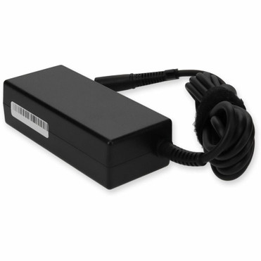 AddOn HP 742437-001 Compatible 45W 19.5V at 2.31A Black 7.4 mm x 5.0 mm Laptop Power Adapter and Cable - 45 W - 19.5 V DC Output - A - (744893-001-AA)