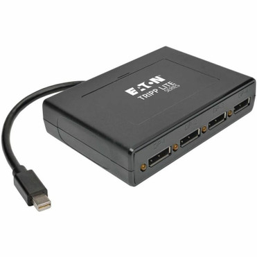 Tripp Lite by Eaton B155-004-DP-V2 4-Port Mini DisplayPort 1.2 to DisplayPort MST Hub - 3840 × 2160 - DisplayPort (Fleet Network)