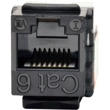 Tripp_Lite_Cat6Cat5e_110_Style_Punch_Down_Keystone_Jack_-_Black_10-Pack_-_10_Pack_-_1_x_RJ-45_Female_-_Black_N238-010-BK Tripp_Lite_Cat6Cat5e_110_Style_Punch_Down_Keystone_Jack_-_Black_10-Pack_-_10_Pack_-_1_x_RJ-45_Female_-_Black_N238-010-BK