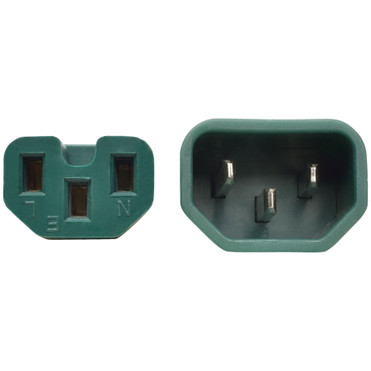Tripp Lite series P018-002-AGN Standard Power Cord - For PDU, UPS, Computer, Server, Storage Device, Workstation - 230 V AC / 15 A - - (P018-002-AGN)