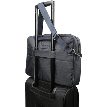 Lenovo Carrying Case for 15.6" Notebook - Blue - Polyester Body - Handle, Shoulder Strap - 3.94" (100 mm) Height x 16.14" (410 mm) x (Fleet Network)