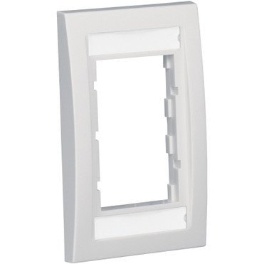 Panduit Executive CBEIWY Faceplate - 1-gang - Off White - Acrylonitrile Butadiene Styrene (ABS) - 1 (Fleet Network)
