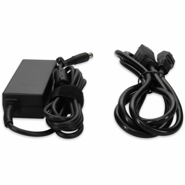AddOn HP J5N81UT Compatible 45W 19.5V at 2.31A Black 7.4 mm x 5.0 mm Laptop Power Adapter and Cable - 45 W - 19.5 V DC Output - 2.31 A (J5N81UT-AA)