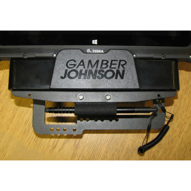 Gamber-Johnson Mounting Bracket for Docking Station, Cradle - Black Powder Coat - Black Powder Coat (7160-0829)