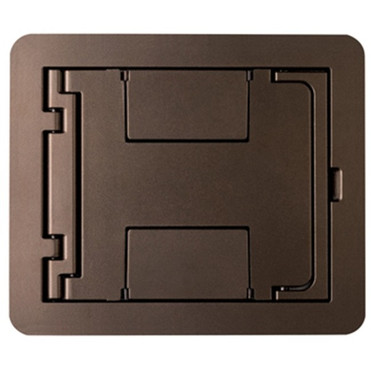 Wiremold FPBTC - FloorPort Series Blank Cover Assembly - Brass - Die-cast Aluminum, Aluminum, Metal (Fleet Network)
