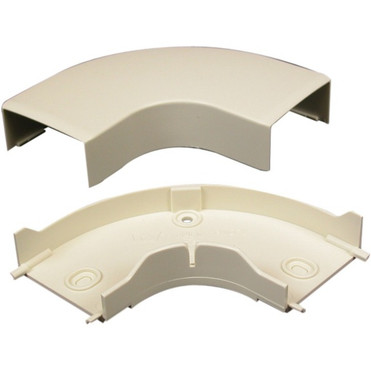 Wiremold Eclipse PN05 Flat Elbow Fitting - Elbow - 75" (1905 mm) Length (Fleet Network)