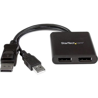 StarTechcom_2-Port_DisplayPort_MST_Hub_-_4K_30Hz-_DisplayPort_to_DisplayPort_Dual-Monitor_Splitter_for_Dual_Monitor_Setup_-_Use_this_MSTDP122DP