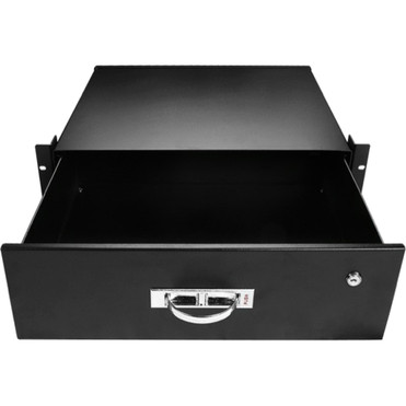 Claytek 3U Sliding Drawer with Key Lock - For Tool - 3U Rack Height x 19" (482.60 mm) Rack Width - Rack-mountable - SPCC - 19.96 kg (WA-DWR3UB)