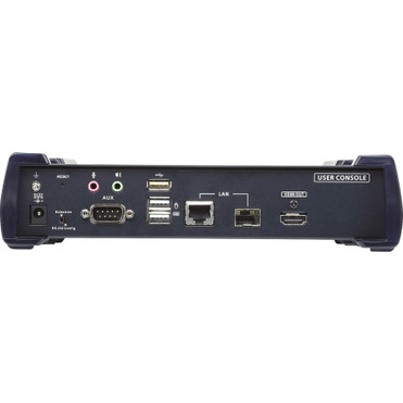 ATEN 4K HDMI Single Display KVM over IP Receiver with PoE - 1 Computer(s) - 4K - 3840 x 2160 Maximum Video Resolution - 2 x Network - (KE8952R)