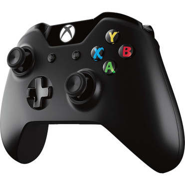 Microsoft Xbox Wireless Controller - Black - Wireless - Bluetooth - Xbox One X, Xbox One S, Xbox One, PC - Black (Fleet Network)
