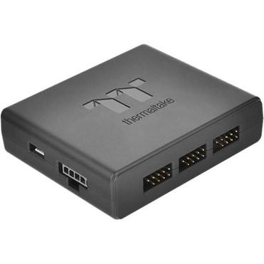 Thermaltake Riing Plus 20 LED RGB Case Fan TT Premium Edition - 1 Pack - 7.87" (200 mm) Maximum Fan Diameter - 1 x Fan(s) - 117.96 CFM (CL-F069-PL20SW-A)