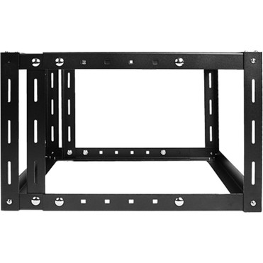 Claytek 6U 800mm Adjustable Wallmount Server Cabinet with 1U Keyboard Drawer - For Server - 6U Rack Height x 19" (482.60 mm) Rack x - (WOM680-KBR1U)