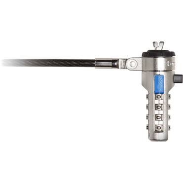 Kensington N17 Serialized Combination Lock for Wedge Slots 25-Pack - 6 ft (1.83 m) Cable - Preset - 4-digit - Combination Lock - Black (K65010WW)