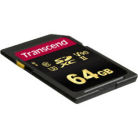 Transcend 64 GB Class 10/UHS-II (U3) SDXC - 285 MB/s Read - 180 MB/s Write (TS64GSDC700S)