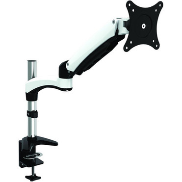 Amer_Mounts_HYDRA1_Clamp_Mount_for_Monitor_-_White_Black_Chrome_-_15_to_29_Screen_Support_-_8_kg_Load_Capacity_HYDRA1