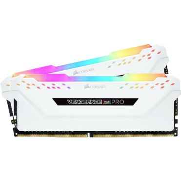 Corsair Vengeance RGB Pro 16GB DDR4 SDRAM Memory Module Kit - 16 GB (2 x 8GB) - DDR3-2666/PC3-21300 DDR4 SDRAM - 2666 MHz - CL16 - V - (CMW16GX4M2A2666C16W)