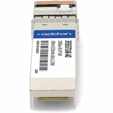 AddOn Alcatel-Lucent Nokia 3FE65571AB Compatible TAA 1000Base-BX SFP Transceiver (SMF, 1490nmTx/1310nmRx, 40km, LC, DOM) - For Data - (3FE65571AB-AO)