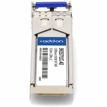 AddOn Alcatel-Lucent Nokia 3FE25771CC Compatible TAA 1000Base-CWDM SFP Transceiver (SMF, 1510nm, 120km, LC, DOM) - For Data Optical - (3FE25771CC-AO)