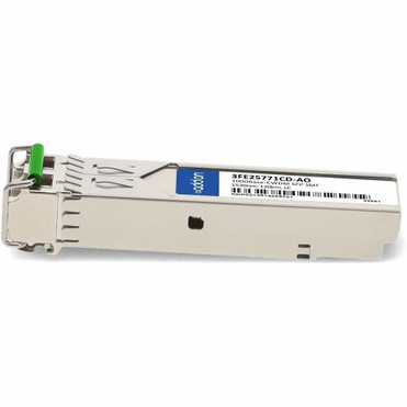 AddOn Alcatel-Lucent Nokia 3FE25771CD Compatible TAA 1000Base-CWDM SFP Transceiver (SMF, 1530nm, 120km, LC, DOM) - For Data Optical - (3FE25771CD-AO)