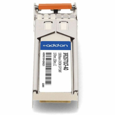 AddOn Alcatel-Lucent Nokia 3FE25771CF Compatible TAA 1000Base-CWDM SFP Transceiver (SMF, 1570nm, 120km, LC, DOM) - For Data Optical - (3FE25771CF-AO)