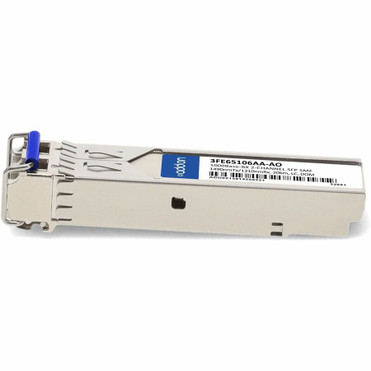 AddOn Alcatel-Lucent Nokia 3FE65106AA Compatible TAA 1000Base-BX 2-Channel SFP Transceiver (SMF, 1490nmTx/1310nmRx, 20km, LC, DOM) - - (3FE65106AA-AO)