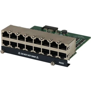 Perle IOLAN G16 RS232 Card - For Data Networking - 16 x RJ-45 Network - Twisted Pair (Fleet Network)