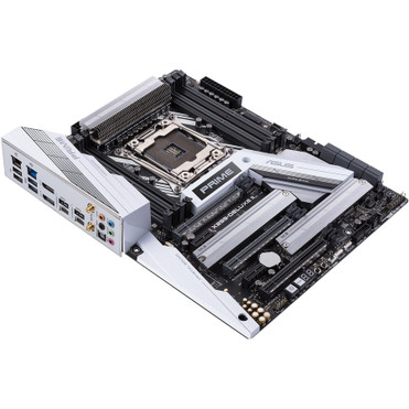 Asus Prime X299-DELUXE II Desktop Motherboard - Intel X299 Chipset - Socket R4 LGA-2066 - Intel Optane Memory Ready - ATX - Core - 128 (PRIME X299-DELUXE II)