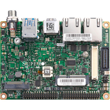 Supermicro A2SAP-H Server Motherboard - Intel Chipset - Socket BGA-1296 - Pico ITX - Atom x5-E3940 - 8 GB DDR3L SDRAM Maximum RAM - - (Fleet Network)