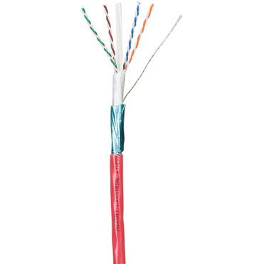 IndustrialNet Copper Cable, Cat 6, 23/1 AWG, Outdoor, F/UTP, BL - 1000.7 ft (305 m) Category 6 Network Cable for Patch Panel, Network (Fleet Network)