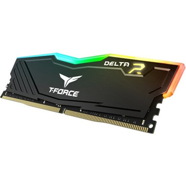 T-Force DELTA RGB 16GB (2 x 8GB) DDR4 SDRAM Memory Kit - For Motherboard, Desktop PC - 16 GB (2 x 8GB) - DDR4-3600/PC4-28800 DDR4 - - (TF3D416G3600HC18JDC01)