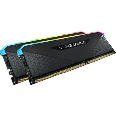 Corsair Vengeance RGB RS 32GB (2 x 16GB) DDR4 DRAM 3600MHz C18 Memory Kit - For Motherboard, Desktop PC - 32 GB (2x16GB) - DDR4 SDRAM (Fleet Network)